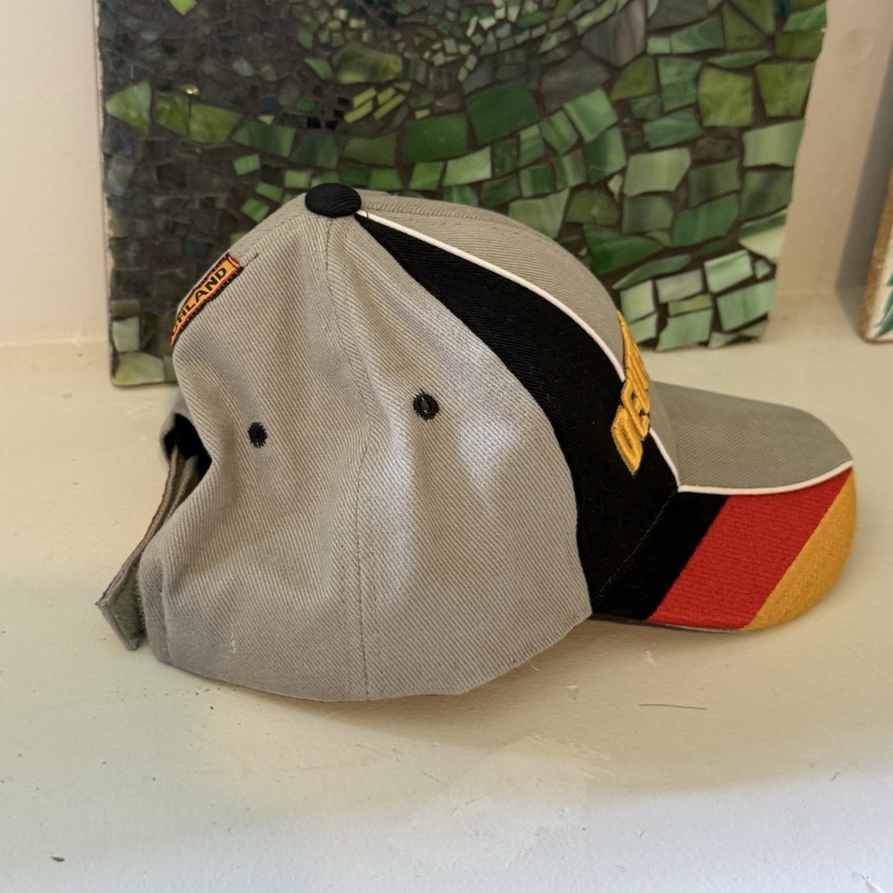 Germany Hat Deutschland Adjustable Baseball Cap Gray Flag Embroidered NWT - Picture 4 of 7